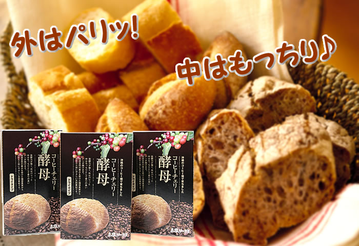 沖縄で栽培され、南国自然の恵みを受けたコーヒーの実(コーヒーチェリーから生まれた体にやさしい天然素材酵母