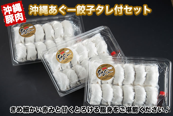 沖縄あぐー餃子セット