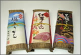 沖縄紅芋ようかん、黒糖ようかん、塩ようかん画像