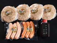 沖縄あぐー生ハンバーグ・ウィンナーセット《冷凍必須》