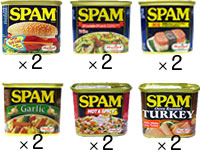 【ギフト商品特別価格／送料無料】SPAM６つの味ギフト  