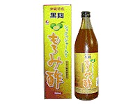 比嘉製茶　黒麹シークワサー入りもろみ酢［新里酒造］