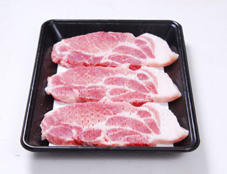 琉球在来豚おもろアグー　とんかつ/ステーキ用《冷凍必須》